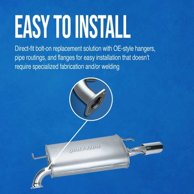 Muffler by WALKER USA - 21241 pa2