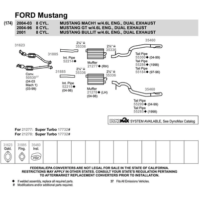 Stainless Steel Muffler - WALKER USA - 21278 pa6