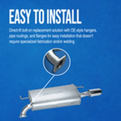 Stainless Steel Muffler - WALKER USA - 21333 pa7