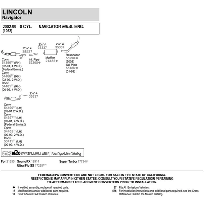 Stainless Steel Muffler - WALKER USA - 21355 pa9