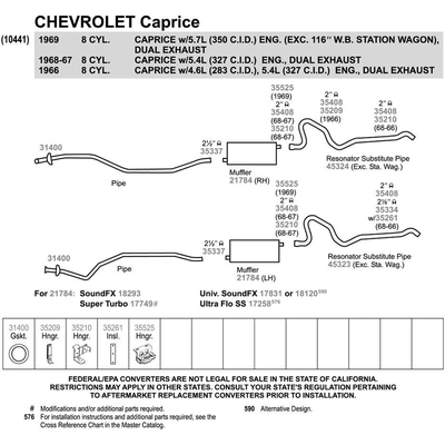 Steel Muffler - WALKER USA - 21784 pa97