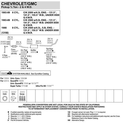 Stainless Steel Muffler - WALKER USA - 22512 pa5