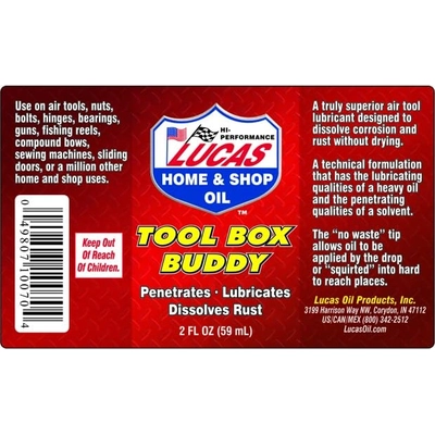 Lucas Oil - 10070 - Tool Box Buddy - 2 Ounce pa2