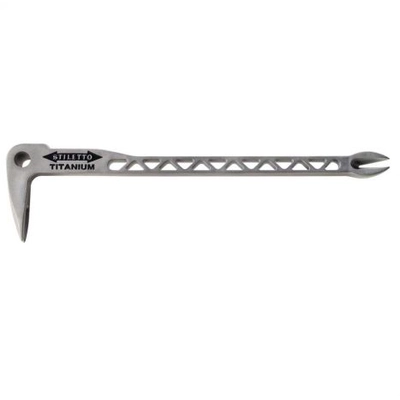 MILWAUKEE - TICLW-12 - 12 Inch Titanium Clawbar Nail Puller With Dimpler pa2