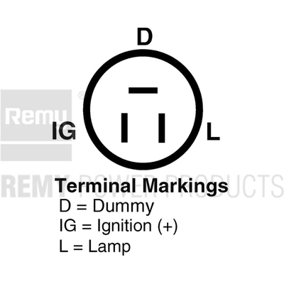 New Alternator by REMY - 90531 pa3