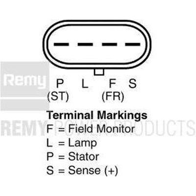 New Alternator by REMY - 91503 pa3