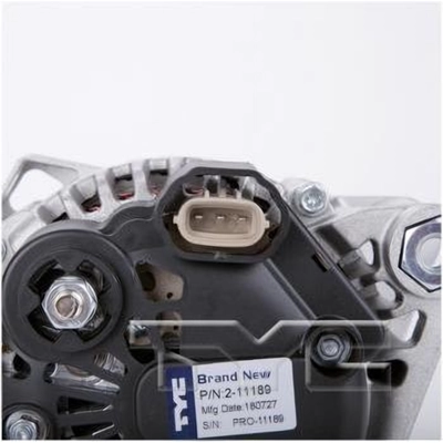 New Alternator by TYC - 2-11189 pa17