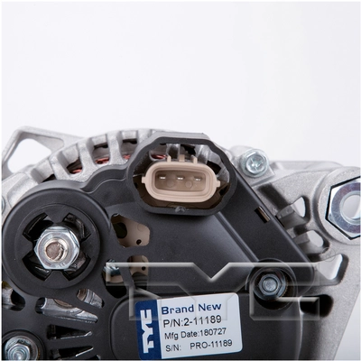 New Alternator by TYC - 2-11189 pa7