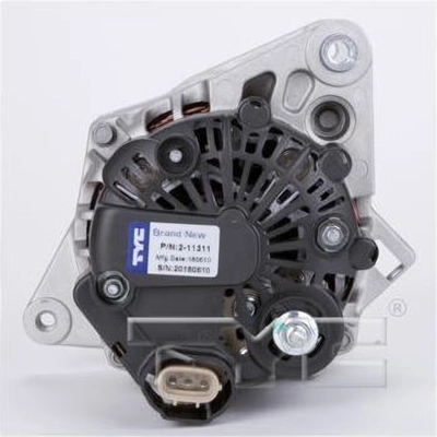 New Alternator by TYC - 2-11311 pa9