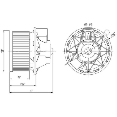 Nouveau moteur de ventilateur par GLOBAL PARTS DISTRIBUTORS - 2311647 pa1