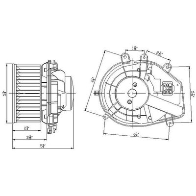Nouveau moteur de ventilateur par GLOBAL PARTS DISTRIBUTORS - 2311652 pa1