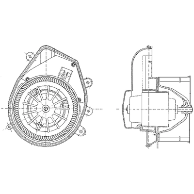 MAHLE ORIGINAL - AB54-000P - Interior Blower Motor pa1