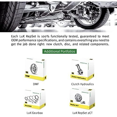 LUK - 07-114 - New Clutch Set pa7