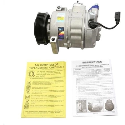 New Compressor And Clutch by DELPHI - CS20089 pa5