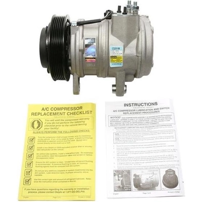 New Compressor And Clutch by DELPHI - CS20106 pa2