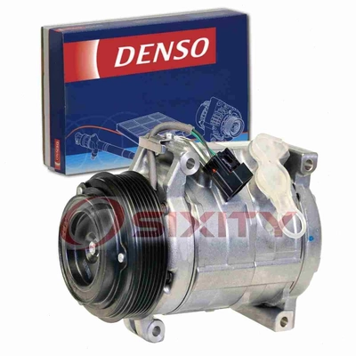 New Compressor And Clutch by DENSO - 471-0705 pa5