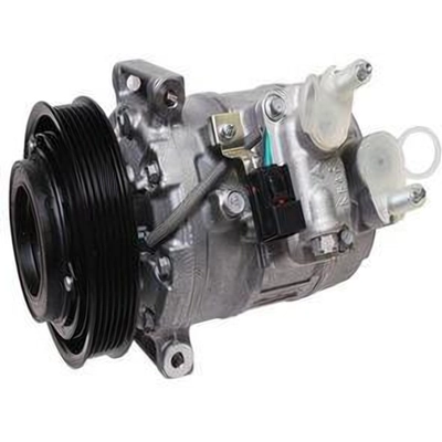 New Compressor And Clutch by DENSO - 471-0714 pa3