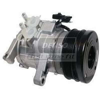 New Compressor And Clutch by DENSO - 471-0821 pa1