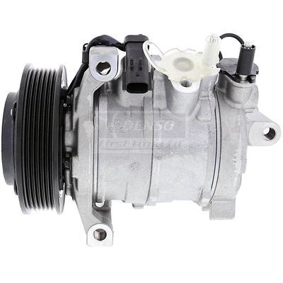 New Compressor And Clutch by DENSO - 471-0835 pa1