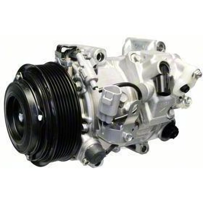 New Compressor And Clutch by DENSO - 471-1017 pa3