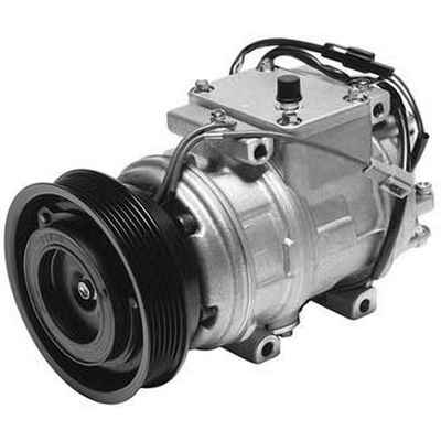 New Compressor And Clutch by DENSO - 471-1155 pa3