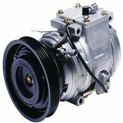 New Compressor And Clutch by DENSO - 471-1156 pa3