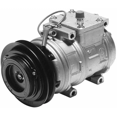 New Compressor And Clutch by DENSO - 471-1166 pa1
