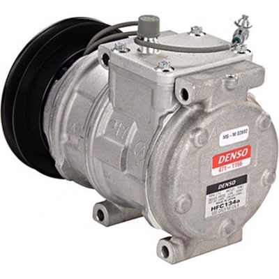 New Compressor And Clutch by DENSO - 471-1166 pa9