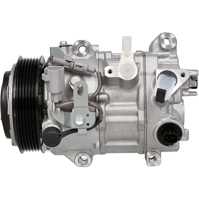 DENSO - 471-1207 - New A/C Compressor with Clutch pa1