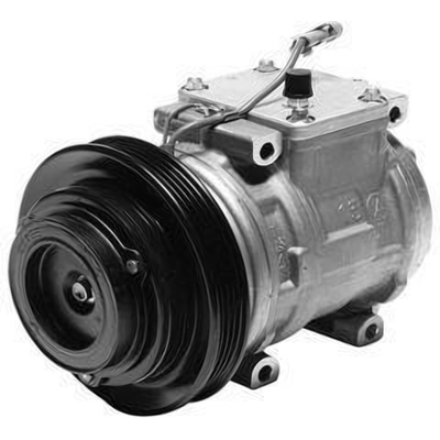 New Compressor And Clutch by DENSO - 471-1241 pa6