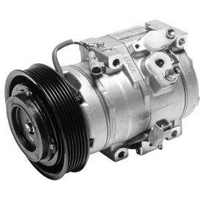 New Compressor And Clutch by DENSO - 471-1282 pa2