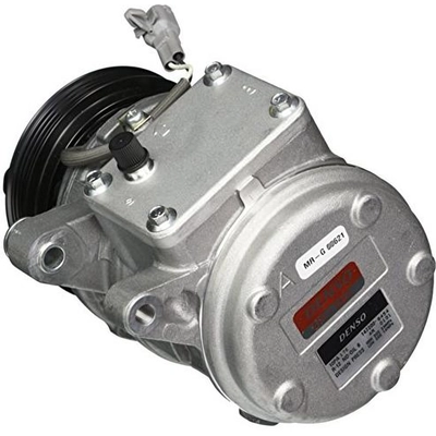 New Compressor And Clutch by DENSO - 471-1301 pa6