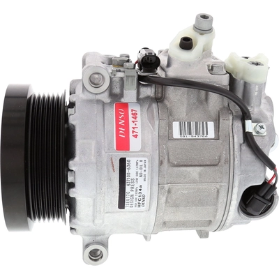 New Compressor And Clutch by DENSO - 471-1467 pa6