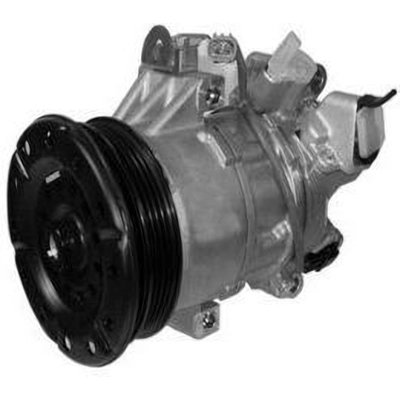 New Compressor And Clutch by DENSO - 471-1496 pa3