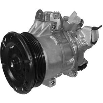 New Compressor And Clutch by DENSO - 471-1496 pa6