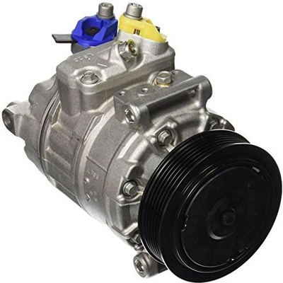 New Compressor And Clutch by DENSO - 471-1497 pa5