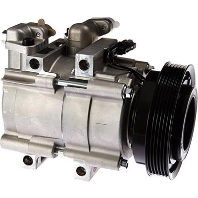 New Compressor And Clutch by DENSO - 471-6018 pa7