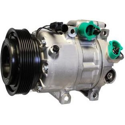 New Compressor And Clutch by DENSO - 471-6037 pa3