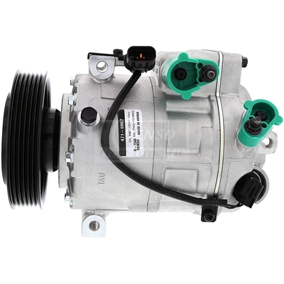 New Compressor And Clutch by DENSO - 471-6067 pa2