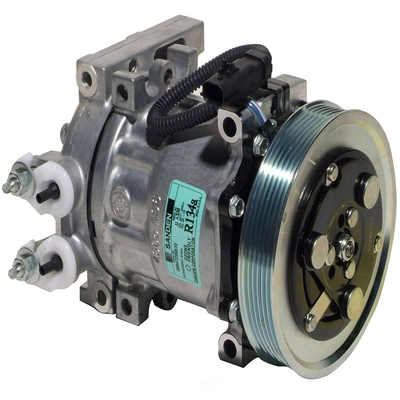 New Compressor And Clutch by DENSO - 471-7027 pa6