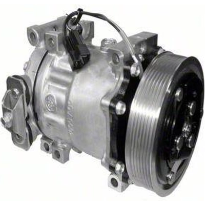 New Compressor And Clutch by DENSO - 471-7031 pa5