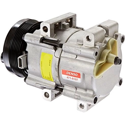 New Compressor And Clutch by DENSO - 471-8107 pa6