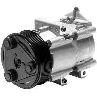 New Compressor And Clutch by DENSO - 471-8121 pa3