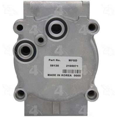 New Compressor And Clutch by FOUR SEASONS - 58130 pa9