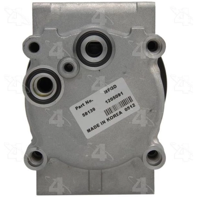 New Compressor And Clutch by FOUR SEASONS - 58139 pa12