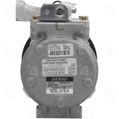 New Compressor And Clutch by FOUR SEASONS - 58300 pa6