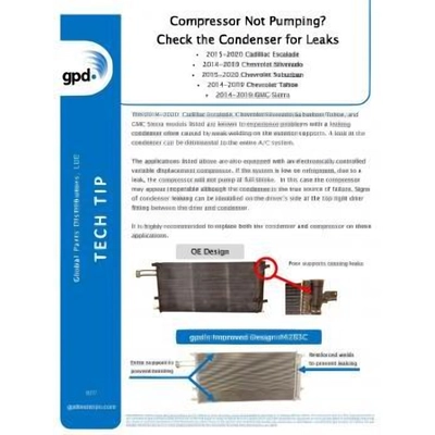 Compresseur et embrayage neuf by GLOBAL PARTS DISTRIBUTORS - 6513078 pa7