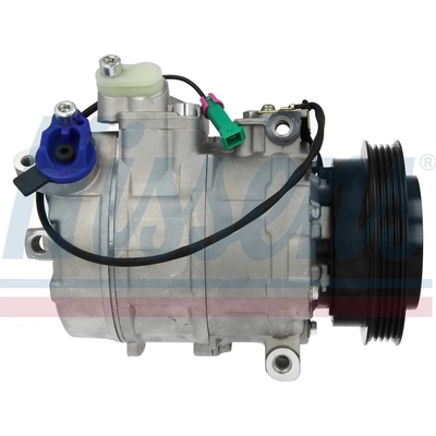 New Compressor And Clutch by NISSENS - 89027 pa2