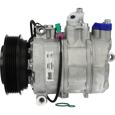 New Compressor And Clutch by NISSENS - 89054 pa2