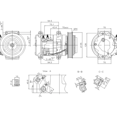 NISSENS - 891052 - New Compressor pa1
